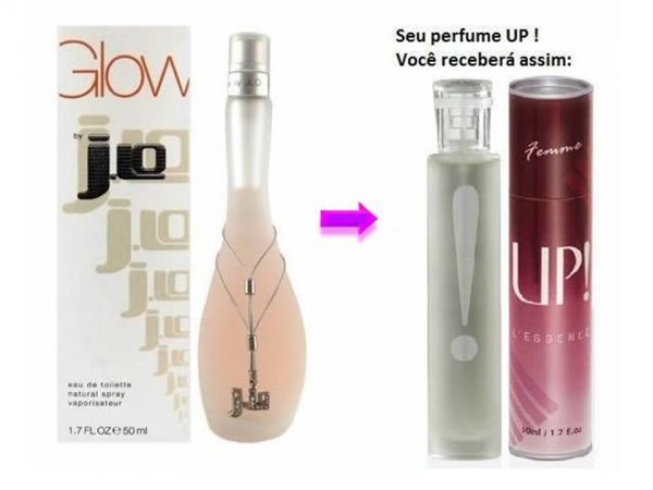Perfume Feminino 50ml - UP! 44 - Glow by J. Lo(*) Família O