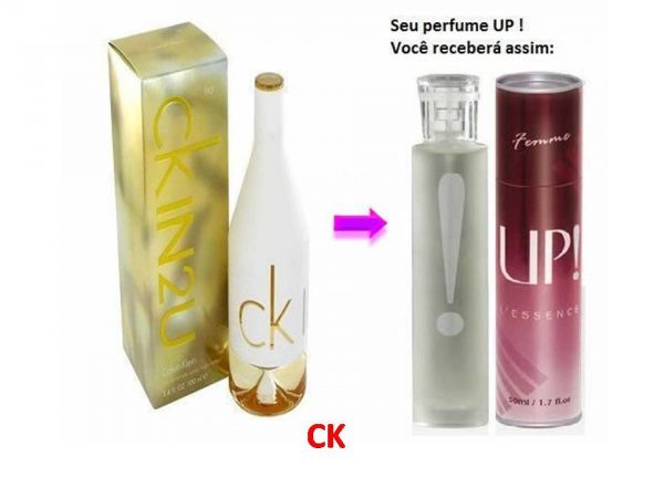 Perfume Feminino 50ml - UP! 36 - Ck in2u Her
